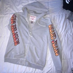 True religion zip up